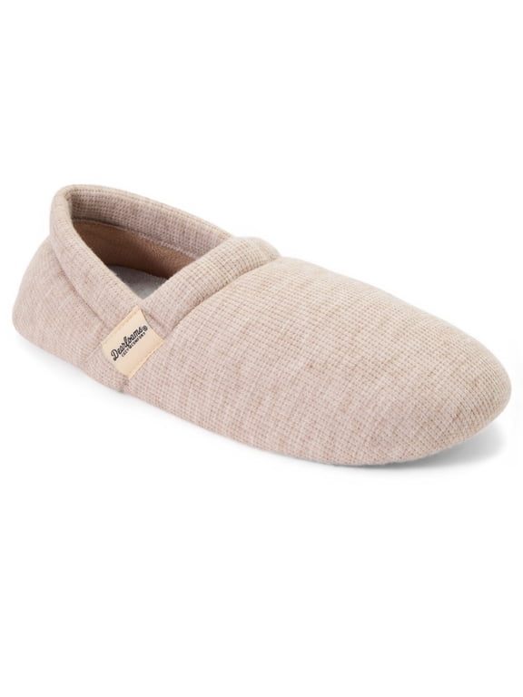 Dearfoams Cozy Comfort Women's Travel Jersey Knit Slipper Socks