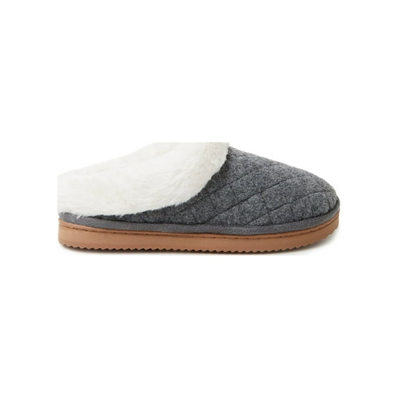 Dearfoams Cozy Comfort Women's Wool Inspired Clog Slippers