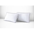 thumbnail image 1 of Dearfoams Cozy Gusseted Bed Pillow 2PK Standard, White, 1 of 6