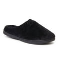 thumbnail image 1 of Dearfoams Darcy Velour Women's Clog Slippers Color: Black Size: X-LARGE, 1 of 4