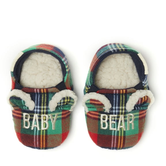 Dearfoams Family Bear Matching Comfort Slippers, Sizes Baby to Adult