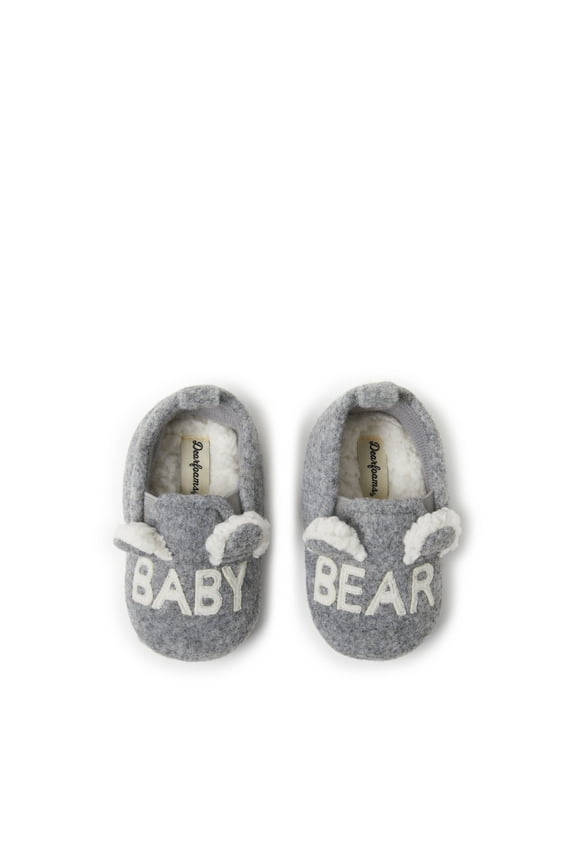 Kid's Casey Baby Bear Family Scuff Slipper