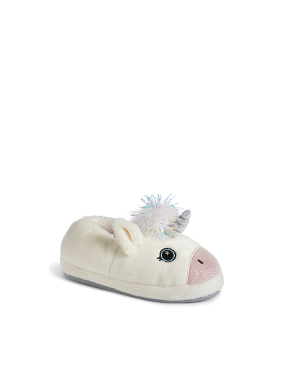 Kid's Emery Critter Closed Back Animal Slipper - Unicorn