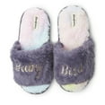 thumbnail image 1 of Dearfoams Kid's Girls Lana Fuzzy Slide Slipper - Baby Bird, 1 of 6