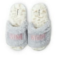 thumbnail image 1 of Dearfoams Kid's Girls Lana Fuzzy Slide Slipper - Mini Mode, 1 of 6