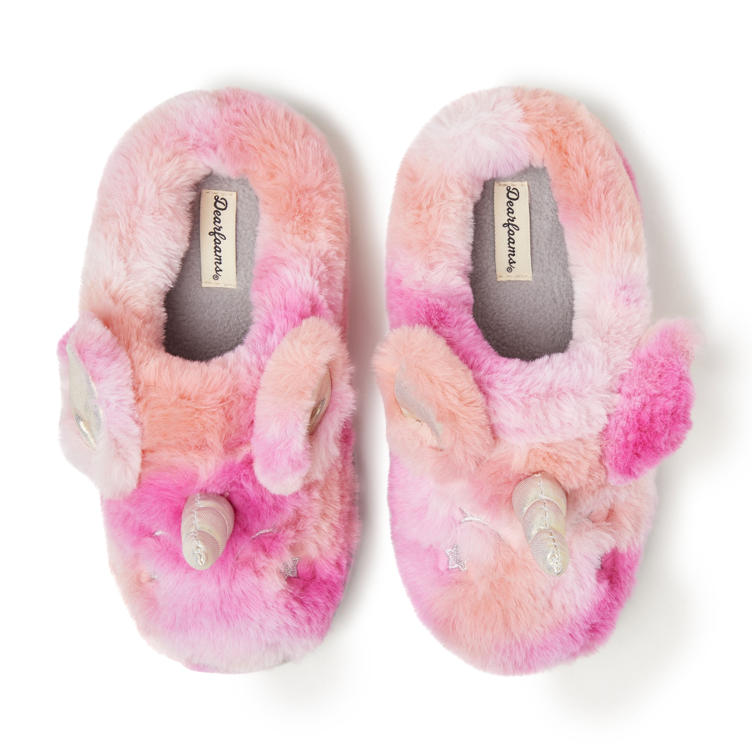 Bear Design Fuzzy Novelty Slippers, Pink Preppy Style College Cartoon Fun  Slippers