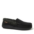 thumbnail image 1 of Dearfoams Men's Memory Foam Slipper (Black, US Footwear Size System, Adult, Men, Alpha, Medium Width, Size-Large), 1 of 3