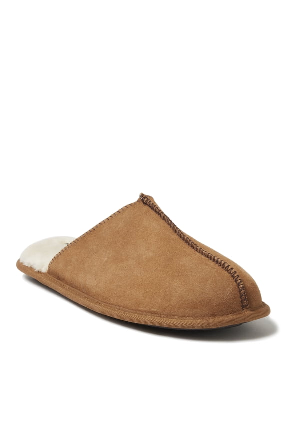 Men's Bradford Genuine Suede Scuff House Slipper