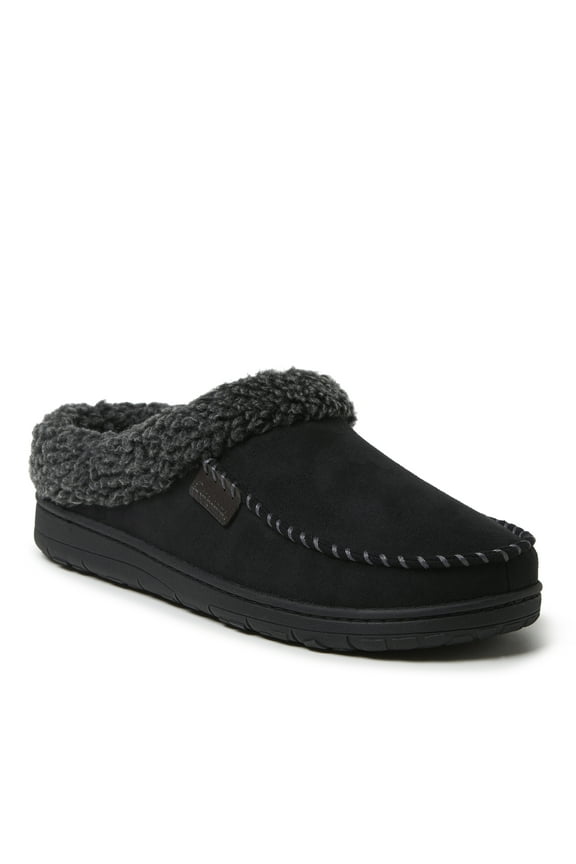 Men's Brendan Moccasin Toe Clog House Shoe Slipper