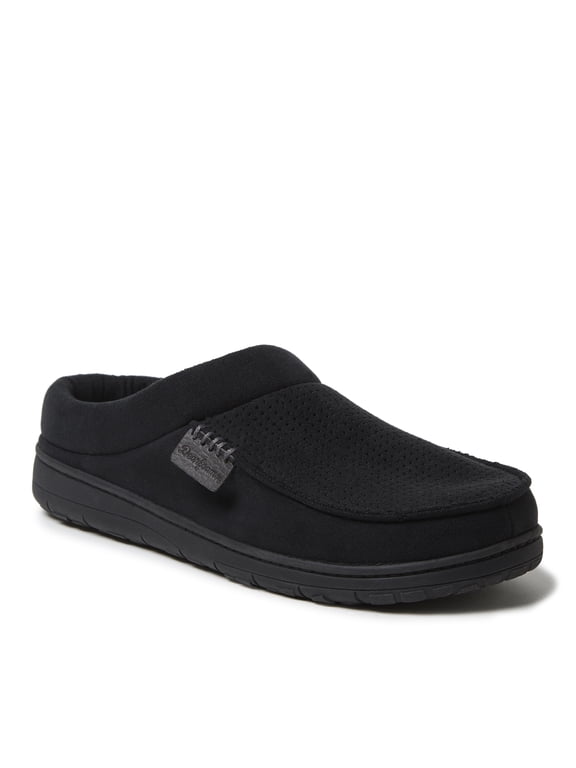 Men's Brendan Microsuede Cuff Clog Slippers