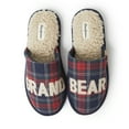 thumbnail image 1 of Dearfoams Men's Carson Grand Bear Grandpa Scuff House Slipper, 1 of 6