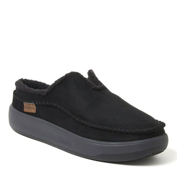 Dearfoams Men's Elm Energy Return Moccasin Toe Clog House Shoe Slipper