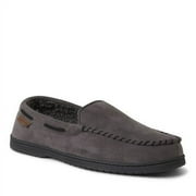 Dearfoams Mens Keaton Microsuede Moccasin House Shoe Slipper