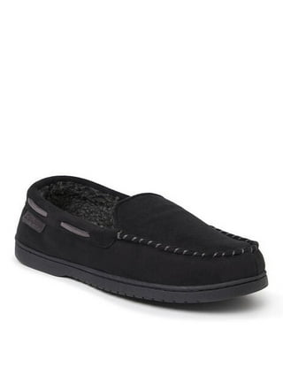 Mens dearfoam slippers online walmart