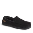 thumbnail image 1 of Dearfoams Men's Keaton Twill House Shoe Moccasin Slipper, 1 of 7
