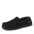 thumbnail image 1 of Dearfoams Men's Keaton Twill House Shoe Moccasin Slipper, 1 of 6