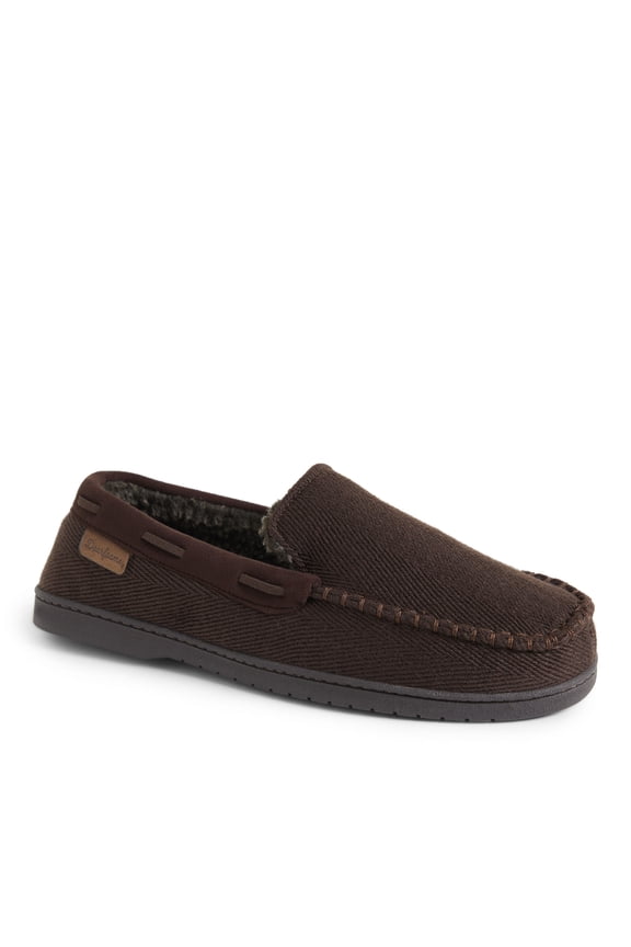 Men's Keaton Twill House Shoe Moccasin Slipper