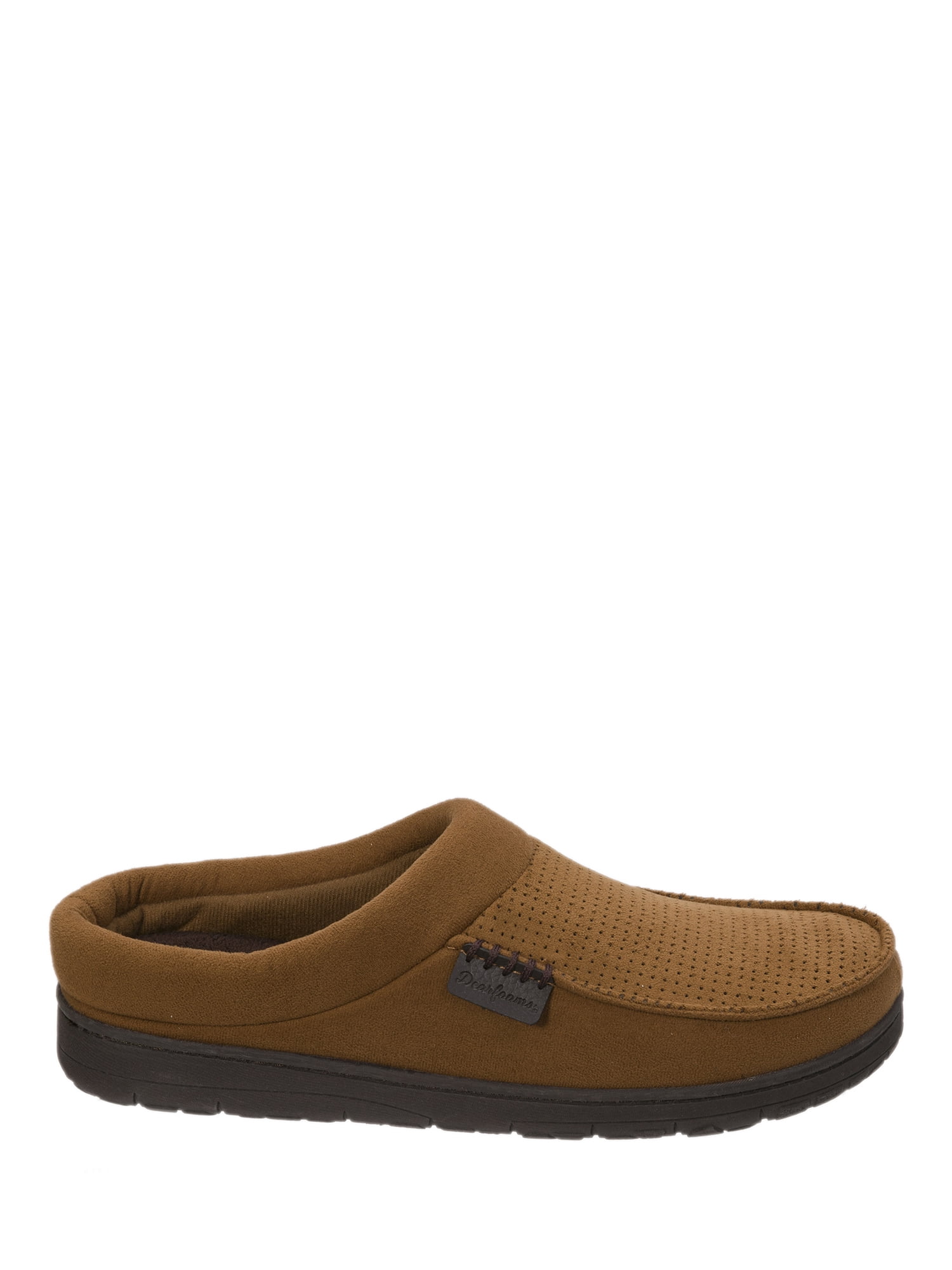 Dearfoam mens slippers cheap wide width