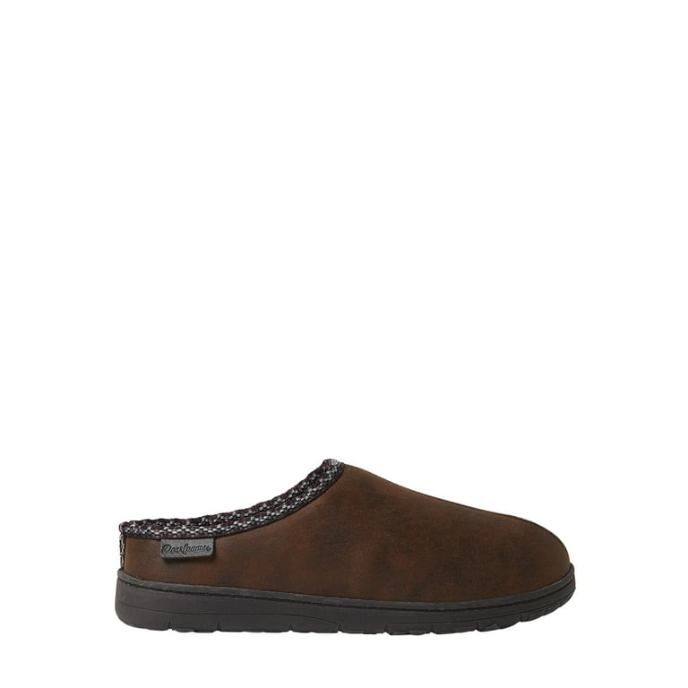 Walmart mens on sale dearfoam slippers