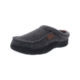 thumbnail image 1 of Dearfoams Mens Wool Blend Slip-On Loafer Slippers, 1 of 3
