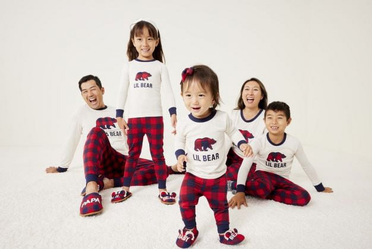 Dearfoams Pet Holiday Matching Family Pajamas Bandana, Sizes XS-XL