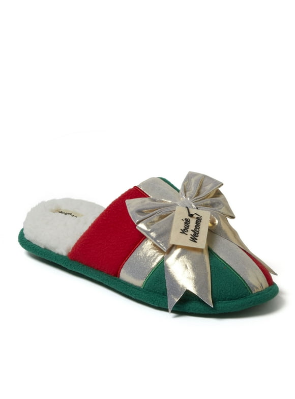 Unisex Novelty Holiday Christmas Scuff Slipper