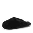 thumbnail image 1 of Dearfoams Women's Bailey Plush Furry Fuzzy Scuff Slipper, 1 of 4