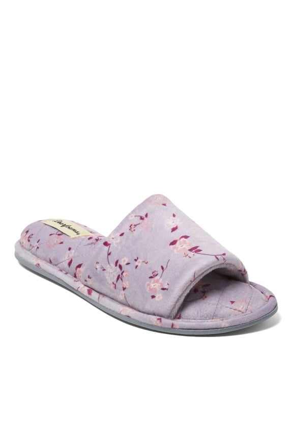 Women's Beatrice Microfiber Velour Slide House Slipper