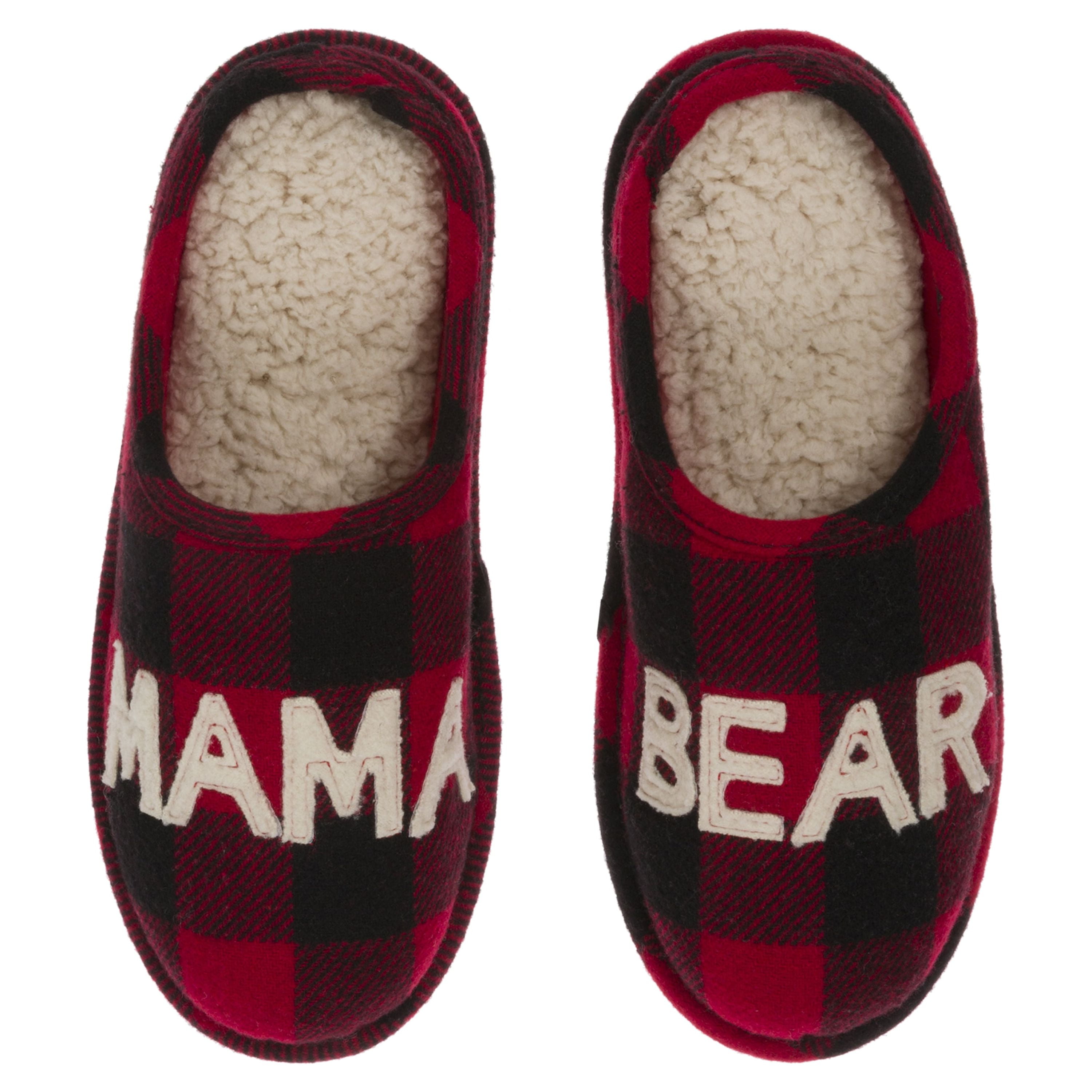 Dearfoams Cozy Comfort Men's Papa Bear Clog Slippers - Walmart.com