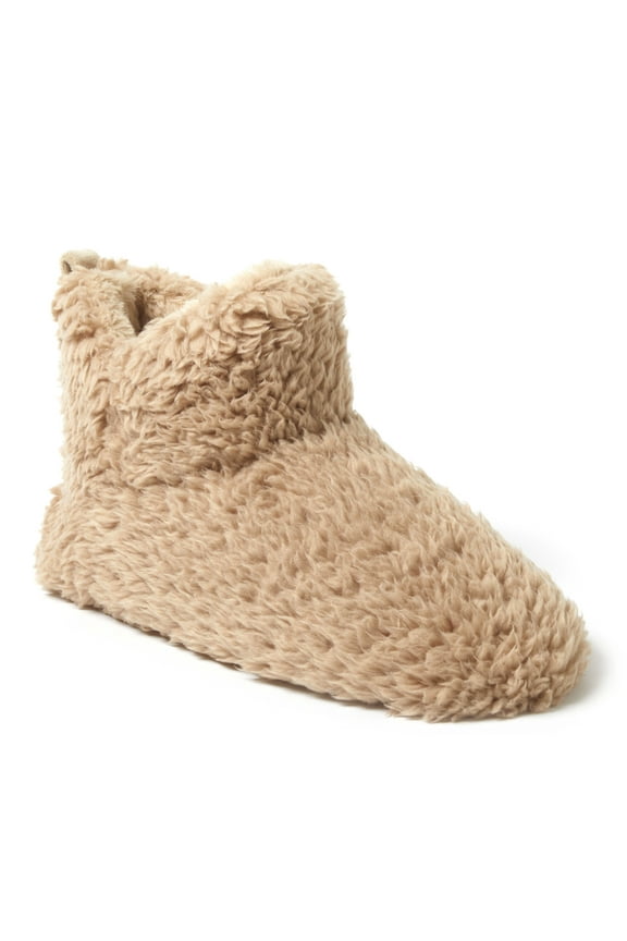 Women's Chelsea Shaggy Pile Bootie Fuzzy House Slipper