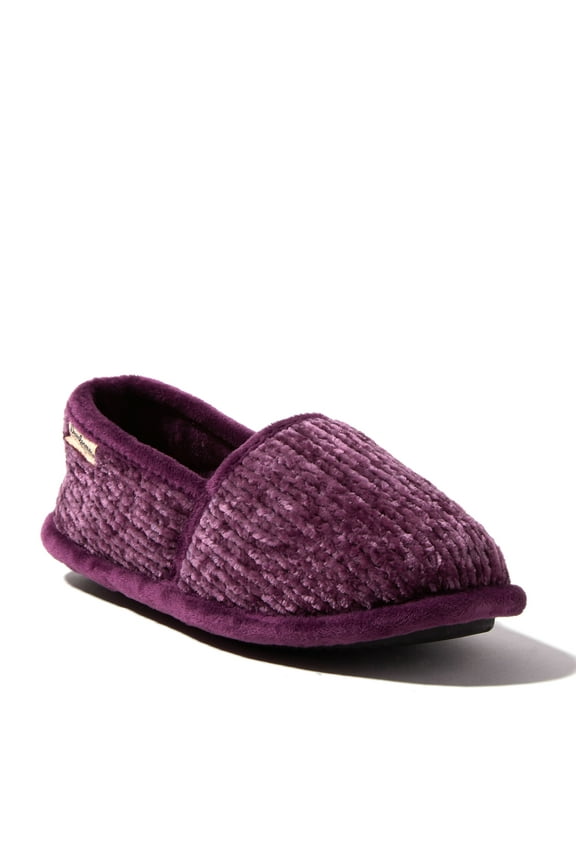 Women's Chenille A-Line Closed Back House Slipper