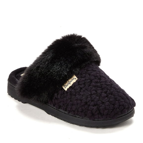 Dearfoams Women's Courtney Knit Scuff Slipper