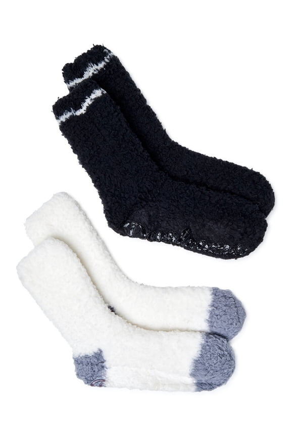 Women's Crew Socks, 2-Pack