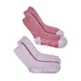 thumbnail image 1 of Dearfoams Women's Crew Socks, 2-Pack, 1 of 2