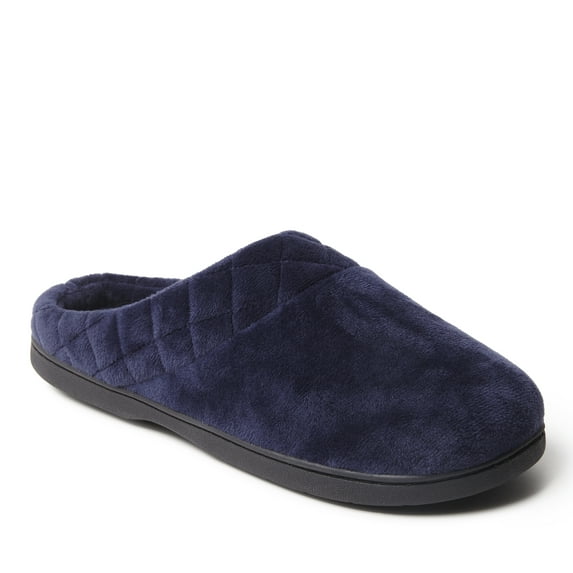 Dearfoams Women's Darcy Quilted Cuff Velour Clog House Slipper