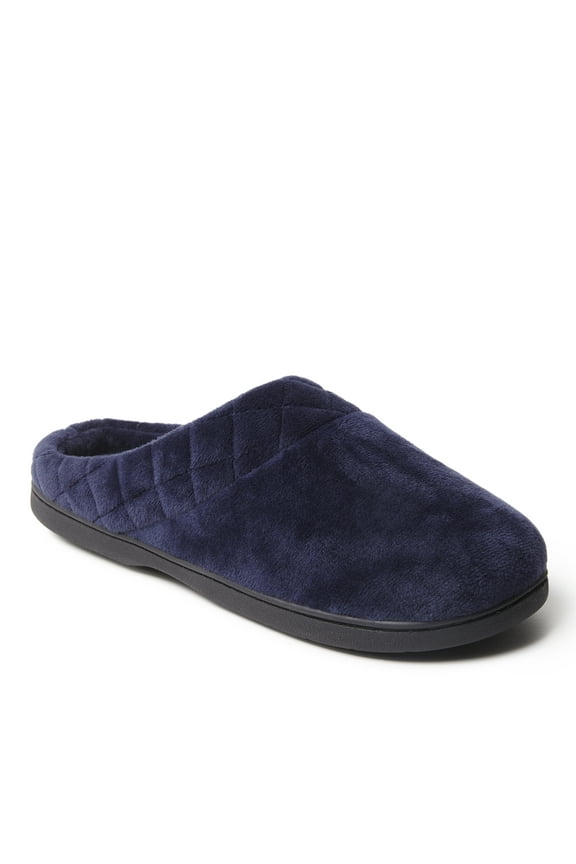 Women's Darcy Quilted Cuff Velour Clog House Slipper