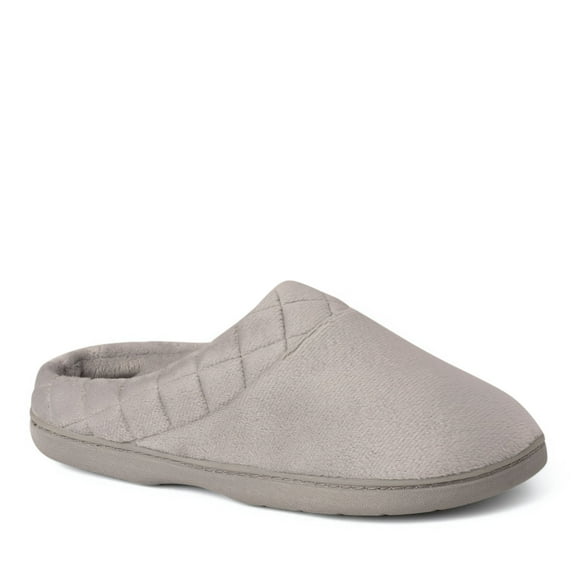Dearfoams Women's Darcy Quilted Cuff Velour Clog House Slipper