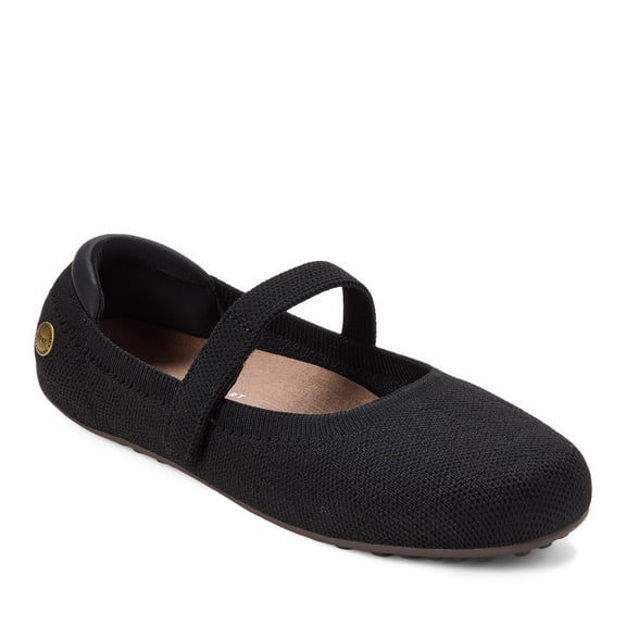 Dearfoams Women's Haddy Sport Knit Flat