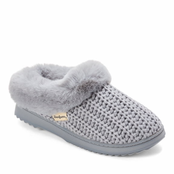 Dearfoams Women's Hannah Knit Clog House Shoe Slipper