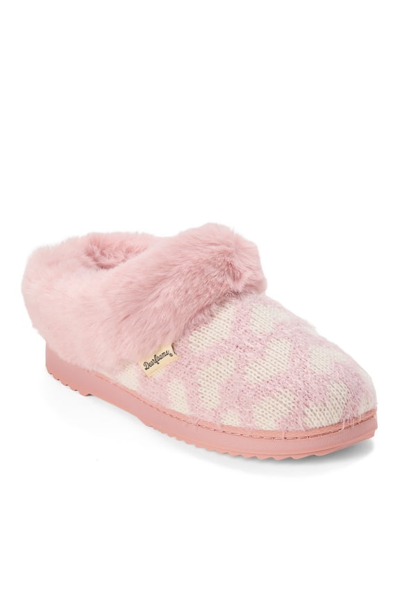 Women's Hannah Knit Clog House Shoe Slipper