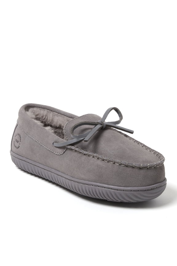 Women's Harriet Genuine Suede Moccasin Slipper