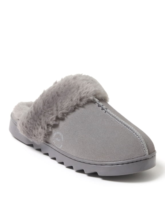 Women's Helena Genuine Suede Scuff House Shoe Slipper