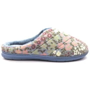 Dearfoams Women's Indoor Outdoor Slippers Slide Machine Washable Easy on off