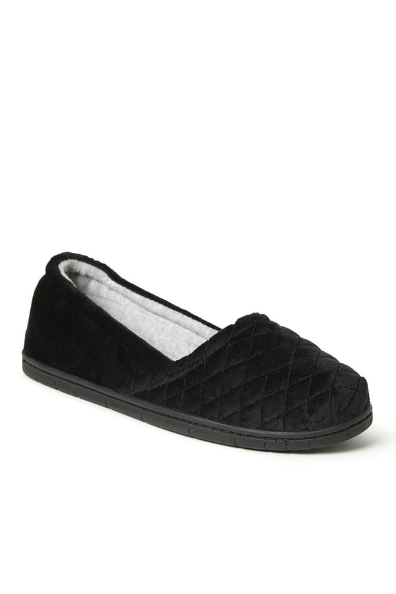 Women's Katie Microfiber Velour Espadrille House Slipper