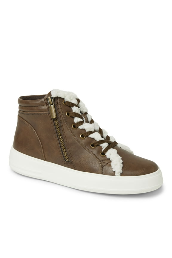 Women's Kinsley Sport Foam Outside Zip & Lace Bootie Sneaker