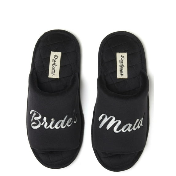 Dearfoams Women's Lane Slide Bride Pack