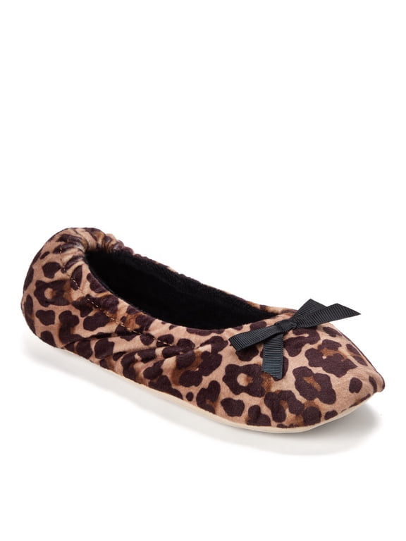 Women's Layla Ballerina Slipper Genuine Suede Outsole Ballet Flat