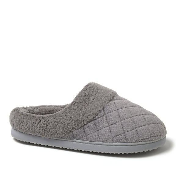 Dearfoams Women's Libby Quilted Terry Clog House Slipper