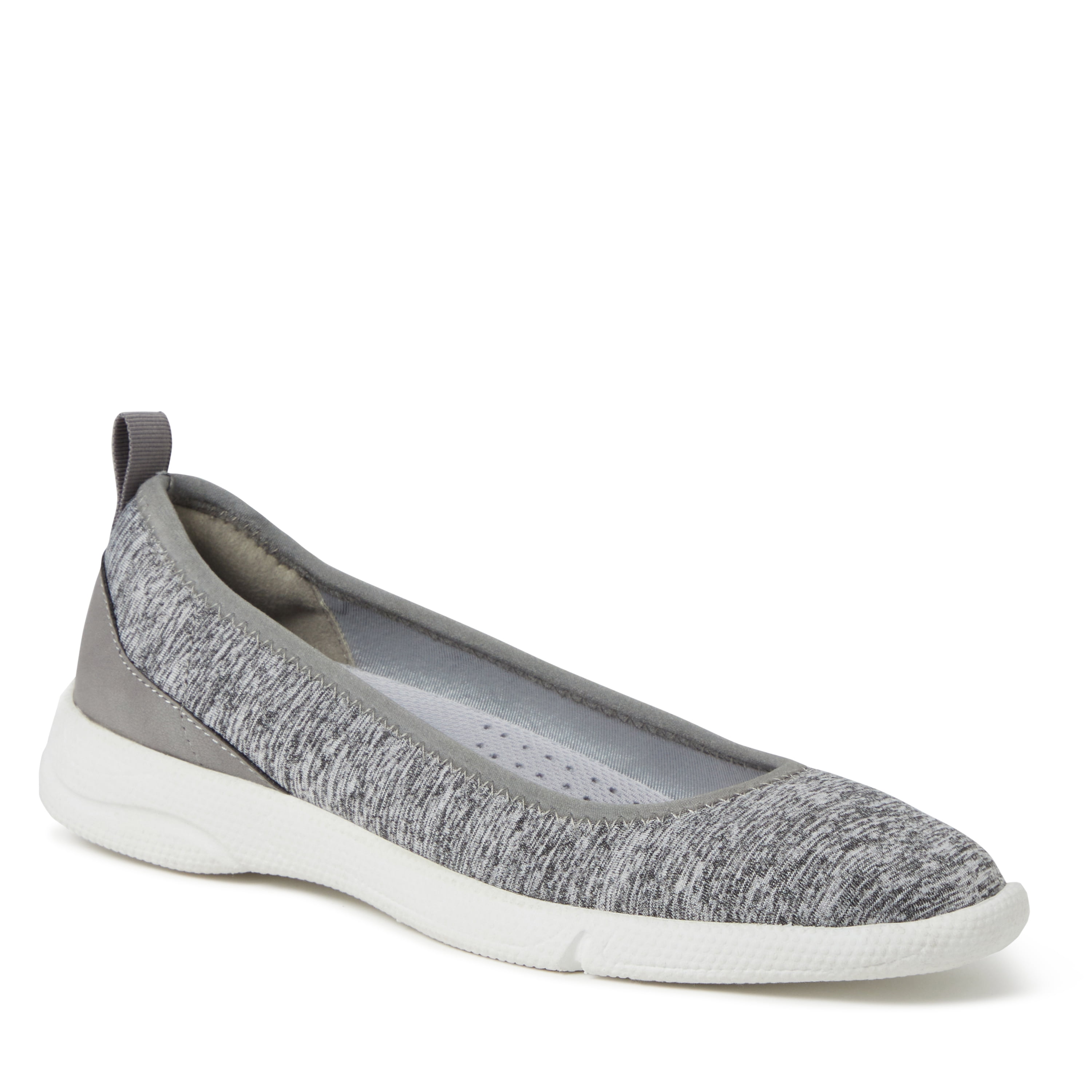 Dearfoams Women's Mia Ballet Flat Indoor/Outdoor Slip Ons - Walmart.com