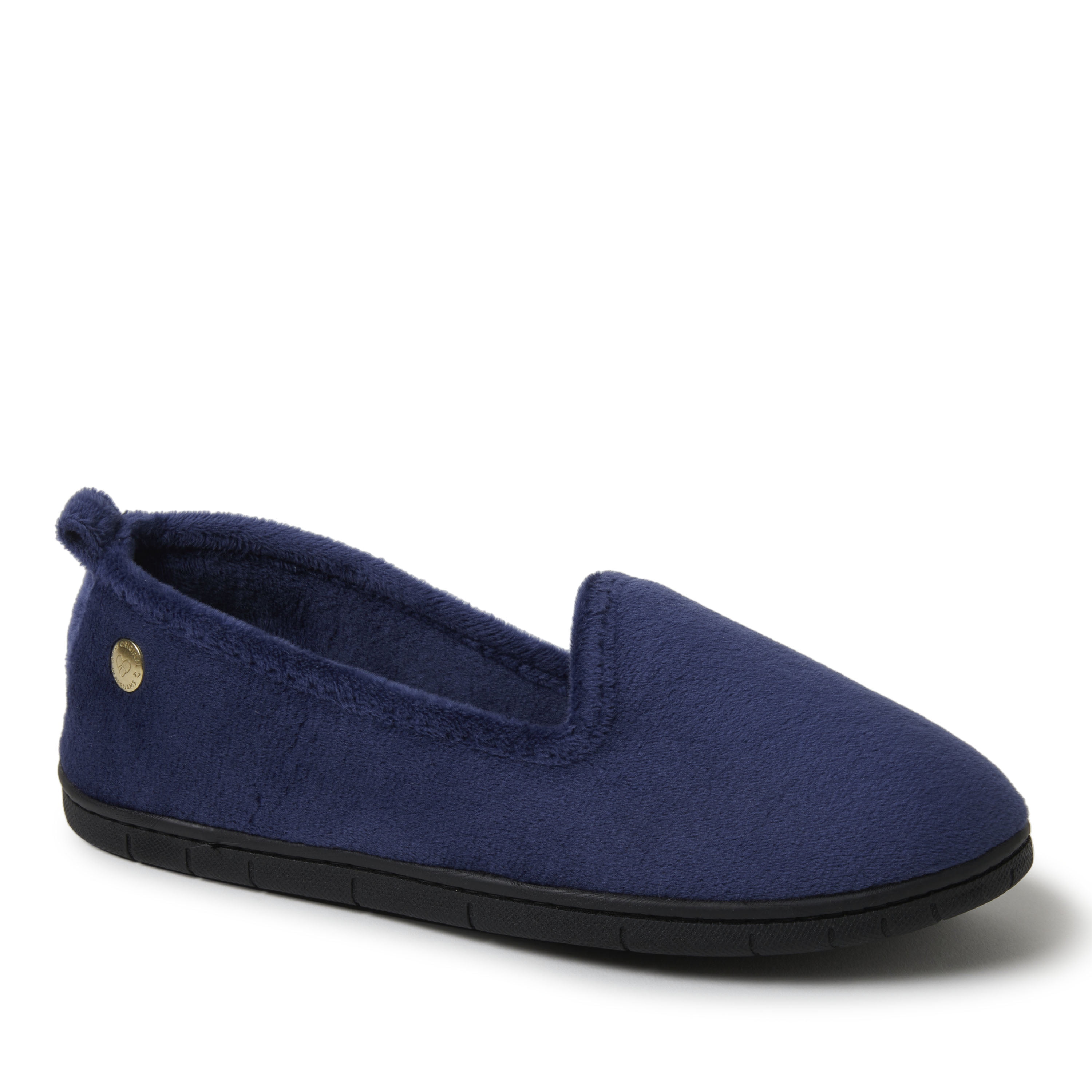 Dearfoams Womens Rachel Velour Closed Back House Slipper 2224